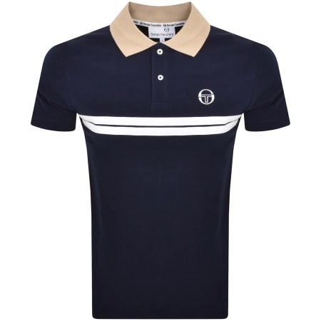 Product Image for Sergio Tacchini Supermac Polo T Shirt Navy