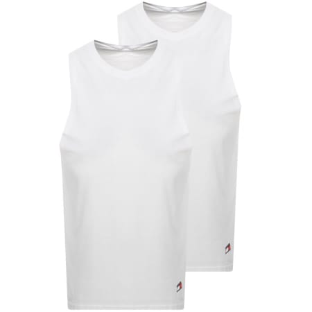 Product Image for Tommy Jeans 2 Pack Vests White