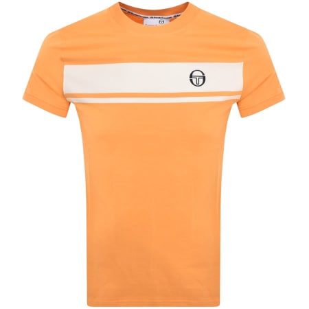 Product Image for Sergio Tacchini Logo T Shirt Orange