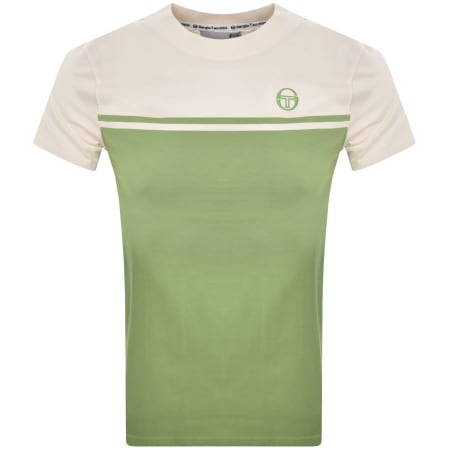 Product Image for Sergio Tacchini Silvio Logo T Shirt Green