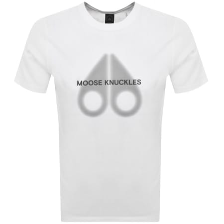 Product Image for Moose Knuckles Riverdale T Shirt White