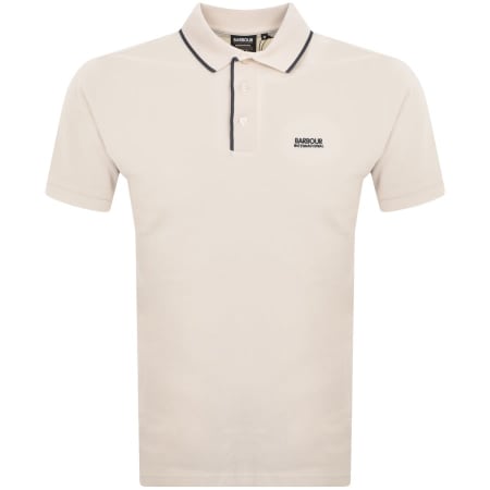 Recommended Product Image for Barbour International Moor Polo T Shirt Cream
