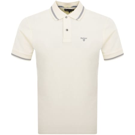 Recommended Product Image for Barbour Newbridge Polo T Shirt Cream