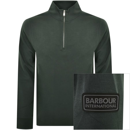 Product Image for Barbour International Sprint Sweatshirt Green