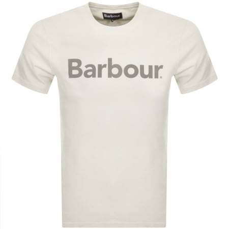 Product Image for Barbour Logo T Shirt Cream