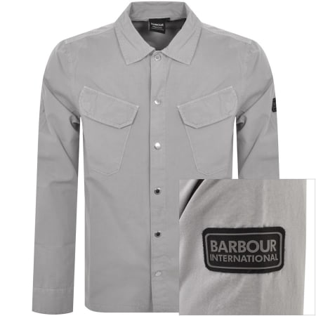 Recommended Product Image for Barbour International Gear Overshirt Grey