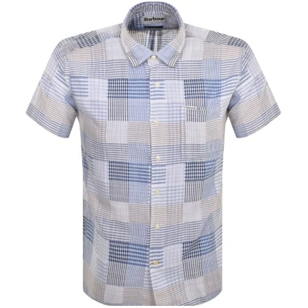 Recommended Product Image for Barbour Oakshore Short Sleeve Shirt Blue