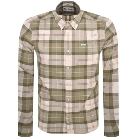 Product Image for Barbour Lewis Check Long Sleeve Shirt Green