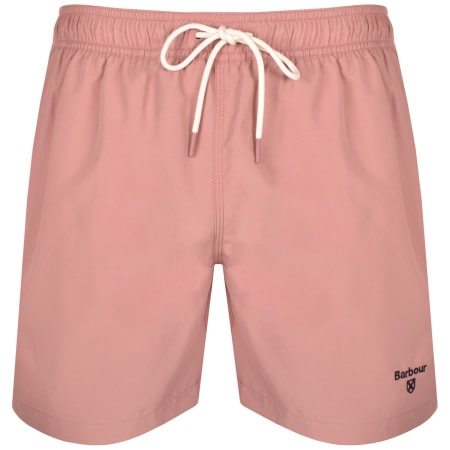 Product Image for Barbour Staple Logo Swim Shorts Pink