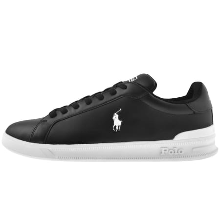 Product Image for Ralph Lauren Heritage Court Trainers Black