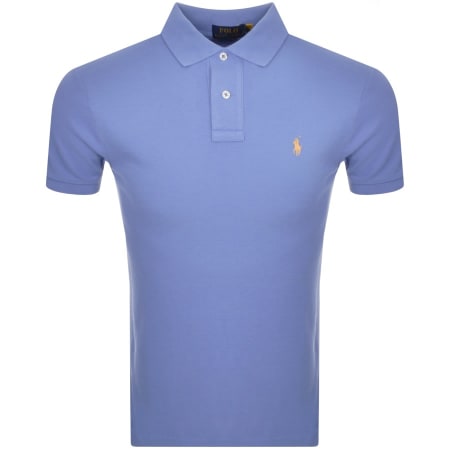Product Image for Ralph Lauren Slim Fit Polo T Shirt Blue