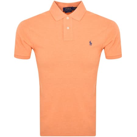 Product Image for Ralph Lauren Slim Fit Polo T Shirt Orange