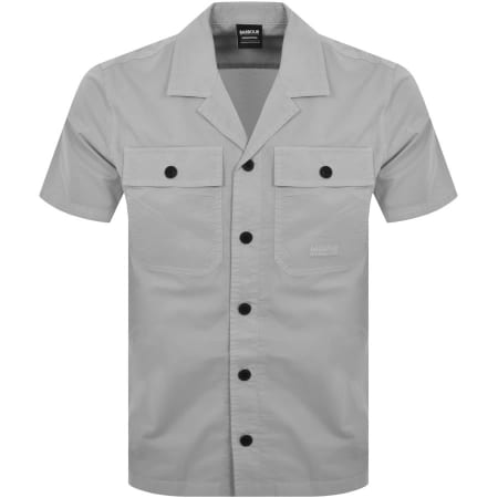 Recommended Product Image for Barbour International Short Sleeve Shirt Grey