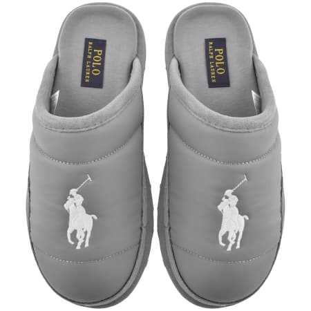 Product Image for Ralph Lauren Reade Scuff Slippers Grey