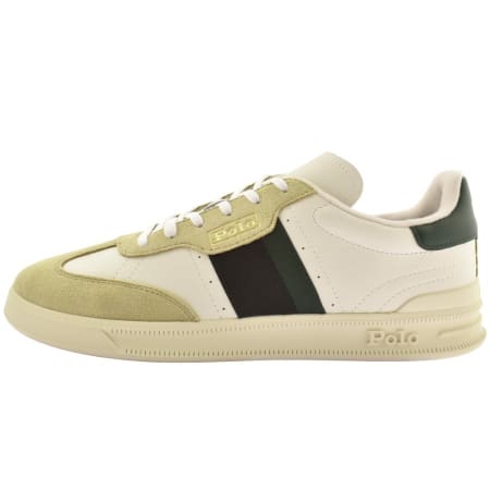 Product Image for Ralph Lauren Polo Low Top Trainers Beige