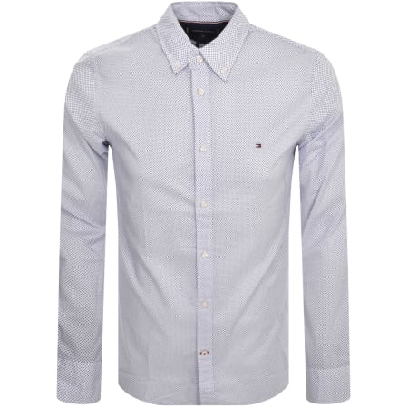 Product Image for Tommy Hilfiger Long Sleeve Flex Poplin Shirt White