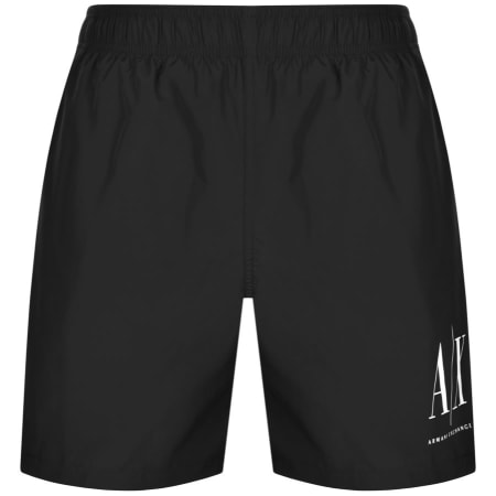 Product Image for Armani Exchange Logo Swim Shorts Black