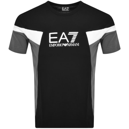 Product Image for EA7 Emporio Armani Logo T Shirt Black