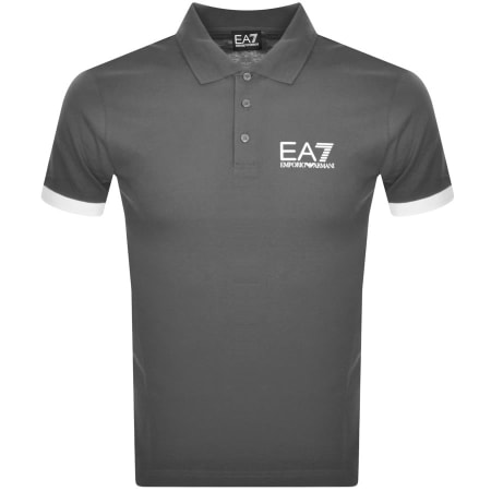 Product Image for EA7 Emporio Armani Polo T Shirt Grey