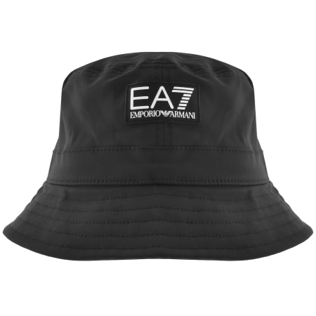 Product Image for EA7 Emporio Armani Logo Bucket Hat Black