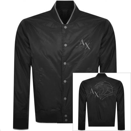 Recommended Product Image for Armani Exchange Bomber Jacket Black