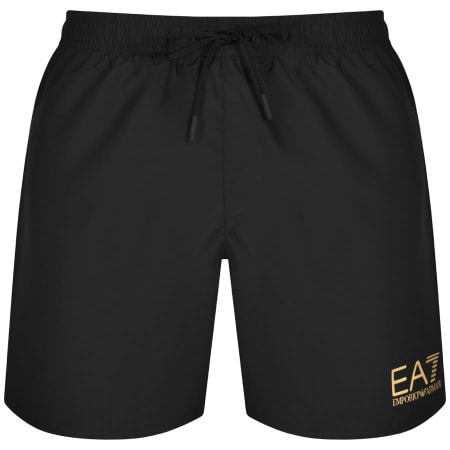 Product Image for EA7 Emporio Armani Logo Swim Shorts Black
