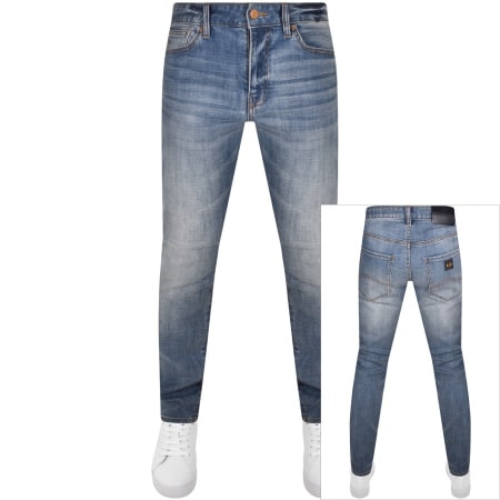 Product Image for Armani Exchange J14 Skinny Fit Jeans Blue