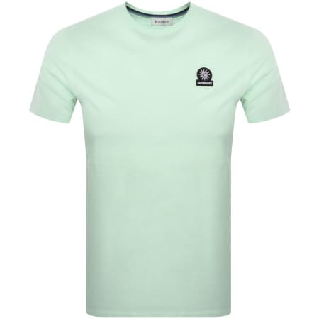 Product Image for Sandbanks Badge Logo T Shirt Green