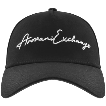 Product Image for Armani Exchange Logo Baseball Cap Black