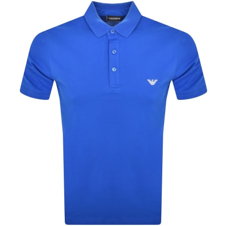 Product Image for Emporio Armani Polo T Shirt Blue