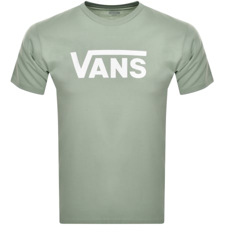 Product Image for Vans Classic Crew Neck T Shirt Green