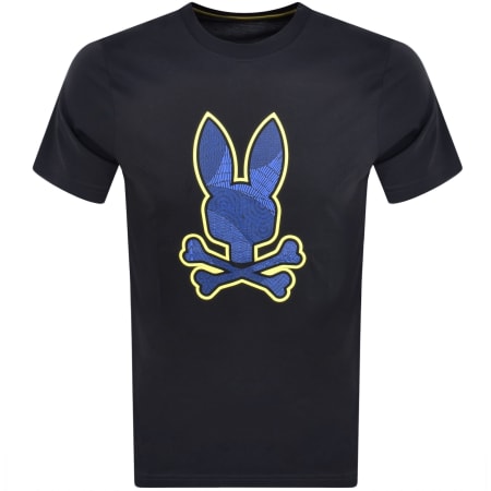 Product Image for Psycho Bunny Lenox Graphic T Shirt Navy
