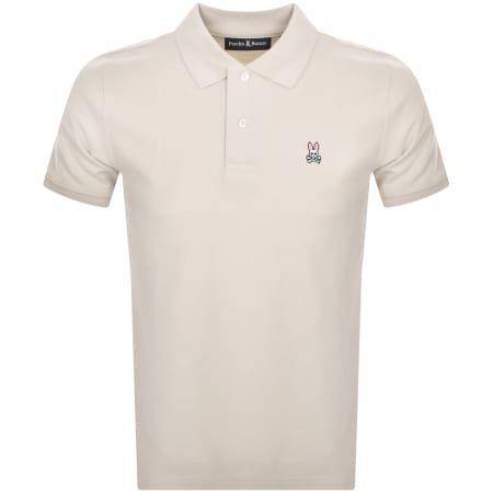 Product Image for Psycho Bunny Classic Polo T Shirt Cream