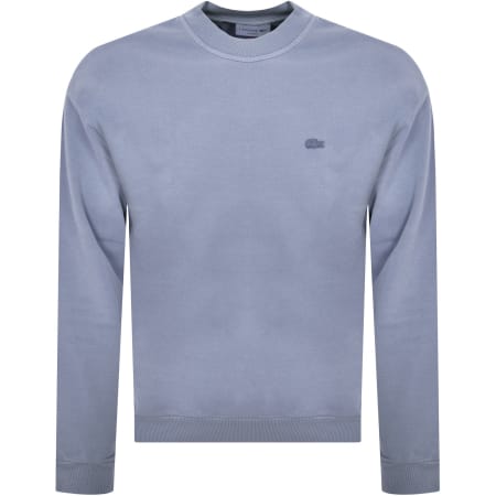 Product Image for Lacoste Crew Neck Loose Fit Sweatshirt Blue
