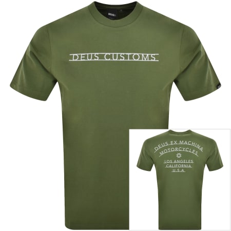Product Image for Deus Ex Machina Madison T Shirt Green