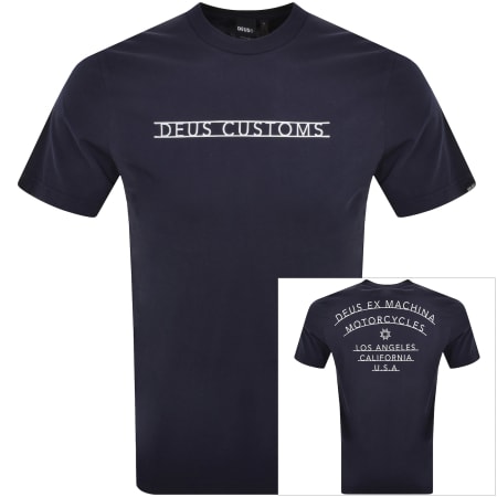 Product Image for Deus Ex Machina Madison T Shirt Navy