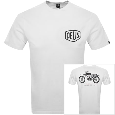 Product Image for Deus Ex Machina Classic Parilla T Shirt White