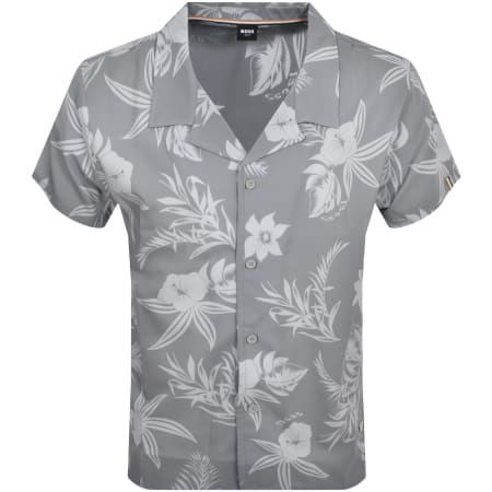 Product Image for BOSS Reev Beach Shirt Silver