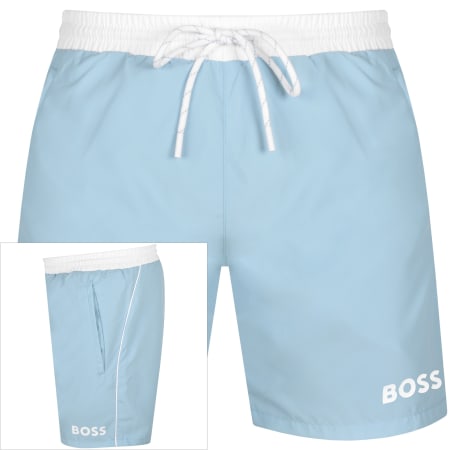 Product Image for BOSS Bodywear Starfish Swim Shorts Blue