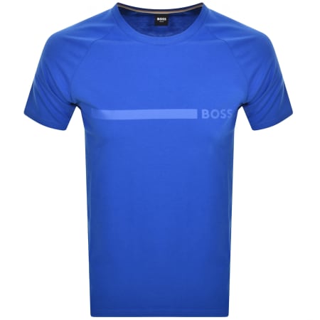 Product Image for BOSS Bodywear Slim Fit T Shirt Blue