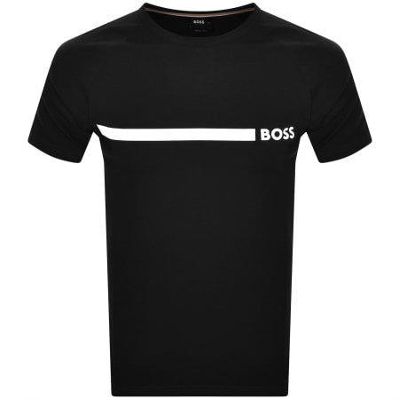 Product Image for BOSS Bodywear Slim Fit T Shirt Black