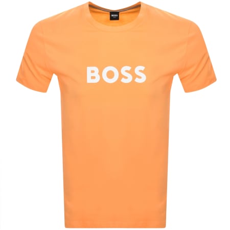 Product Image for BOSS Bodywear Logo T Shirt Orange