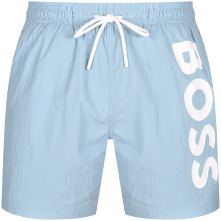 Product Image for BOSS Octopus Swim Shorts Blue