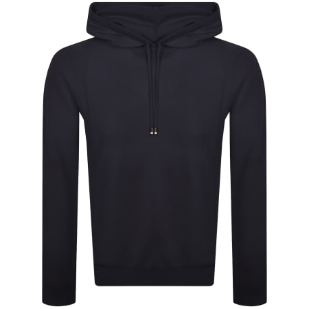 Product Image for BOSS Trapani Knit Hoodie Navy
