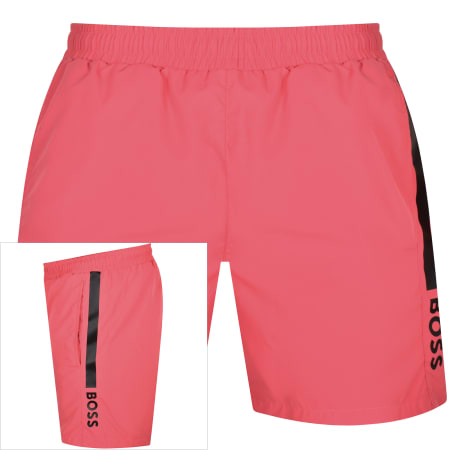 Product Image for BOSS Bodywear Dolphin Swim Shorts Pink