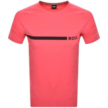 Product Image for BOSS Bodywear Slim Fit T Shirt Pink