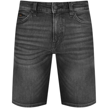 Product Image for BOSS Re maine Regular Fit Denim Shorts Grey