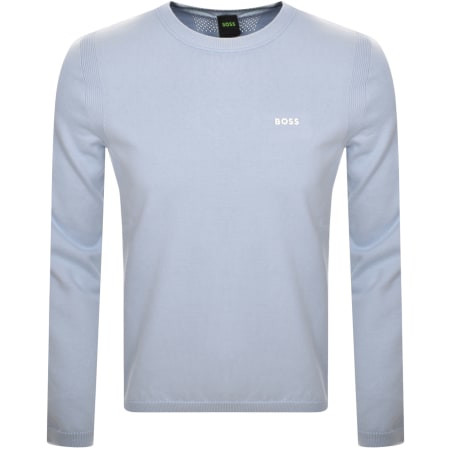 Product Image for BOSS Ever X Knit Jumper Blue