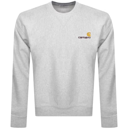 Product Image for Carhartt WIP Script Logo Sweatshirt Grey