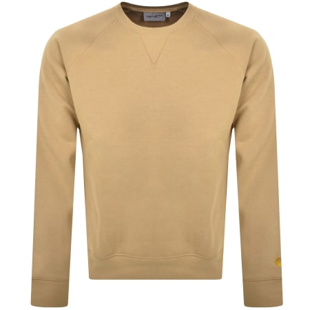 Product Image for Carhartt WIP Chase Sweatshirt Gold